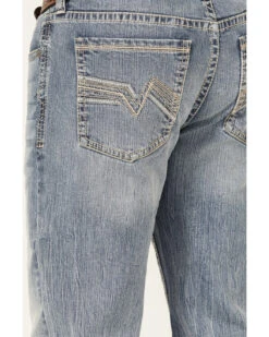 Cody James Men's Hacienda Medium Wash Stretch Slim Bootcut Jeans -Western Cowboy Equipment Store 2000365432 414 P4