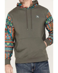 Hooey Men's Roughy Summit Multicolored Print Hooded Sweatshirt -Western Cowboy Equipment Store 2000370575 022 P3
