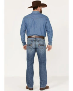 Ariat Men's M7 Branson Merrick Medium Wash Slim Straight Jeans -Western Cowboy Equipment Store 2000371957 400 P3
