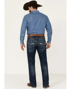 Ariat Men's M4 Ford Quentin Stretch Relaxed Bootcut Jeans -Western Cowboy Equipment Store 2000371980 400 P3
