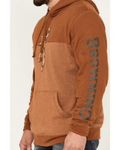 Browning Men's Camo Print Logo Peak Sweatshirt -Western Cowboy Equipment Store 2000373280 280 P3