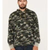 Moonshine Spirit Men's Now You See Me Burnout Camo Hooded Sweatshirt