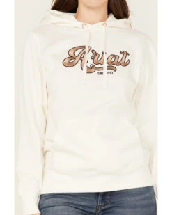 Ariat Women's Metallic Embroidered Logo Hoodie -Western Cowboy Equipment Store 2000374279 100 P3