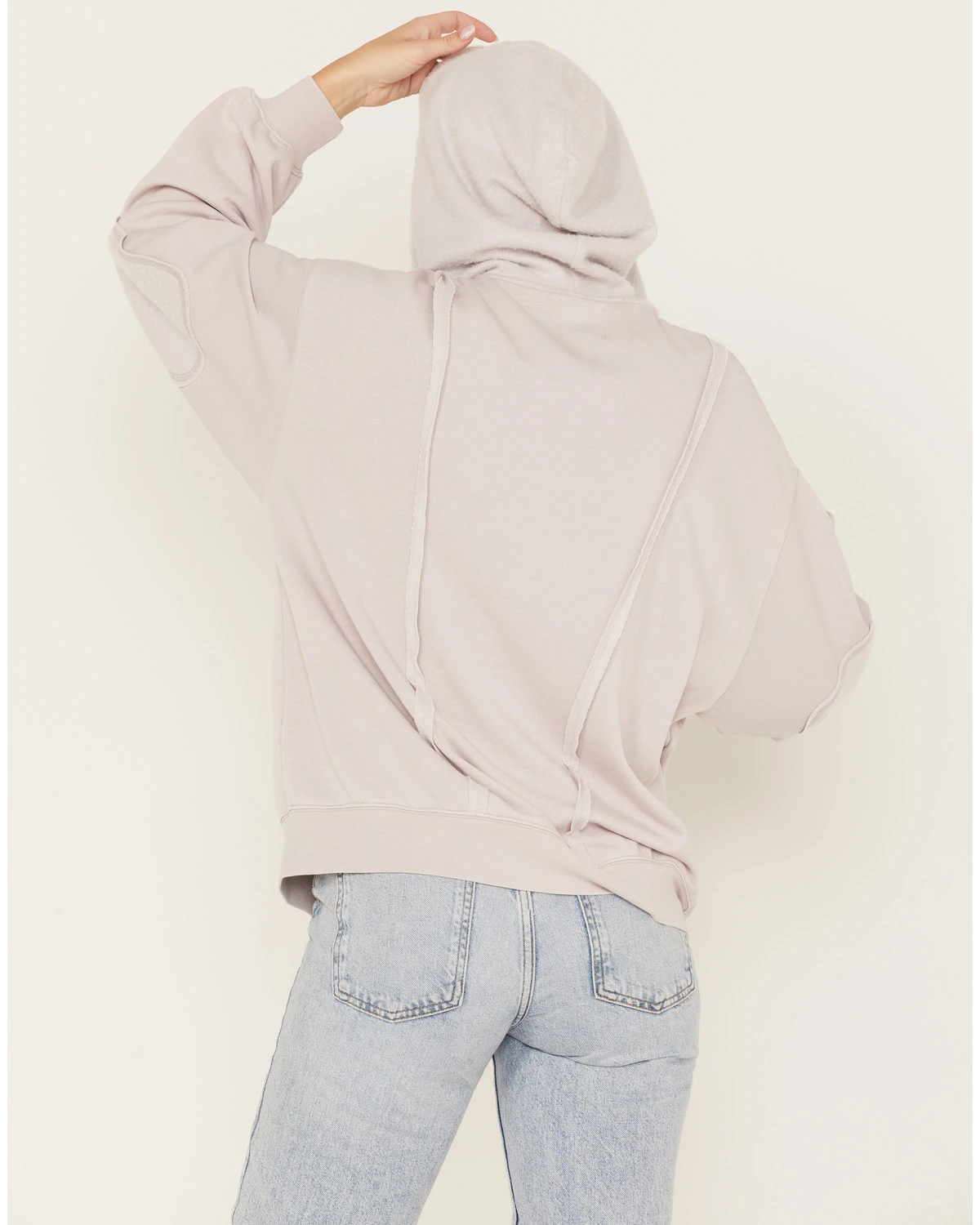 Cleo + Wolf Women's Seamed Zip Hoodie 4 Cleo + Wolf Women's Seamed Zip Hoodie - Image 4