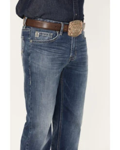 Rock & Roll Denim Men's Dale Brisby Double Barrel Medium Wash Relaxed Straight Vintage '46 Jeans -Western Cowboy Equipment Store 2000375476 414 P4