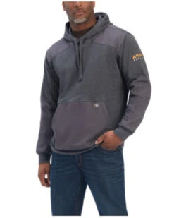 Ariat Men's Rebar Workman DuraCanvas Hooded Work Sweatshirt
