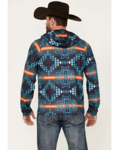 Rock & Roll Denim Men's Southwestern Stripe Print Hooded Sweatshirt -Western Cowboy Equipment Store 2000376207 900 P4
