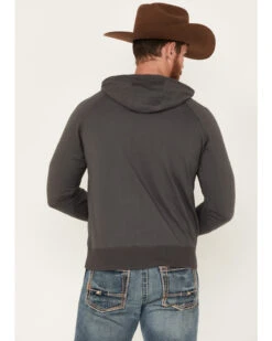 Rock & Roll Denim Men's Skull Scenic Graphic Hooded Sweatshirt -Western Cowboy Equipment Store 2000376215 022 P4