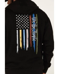 Howitzer Men's We Honor Patriotic Hooded Sweatshirt -Western Cowboy Equipment Store 2000377271 001 P4