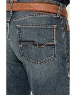 Ariat Men's M4 Relaxed Silvano Straight Denim Jeans - Big 7 Ariat Men's M4 Relaxed Silvano Straight Denim Jeans - Big -Western Cowboy Equipment Store 2000377345 400 P4
