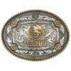 AndWest Mexico Floral Belt Buckle