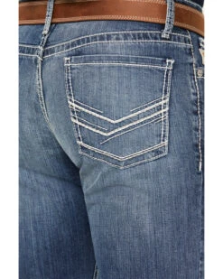 Cinch Men's Ian Medium Stonewash Slim Boot Performance Stretch Denim 7 Cinch Men's Ian Medium Stonewash Slim Boot Performance Stretch Denim -Western Cowboy Equipment Store 2000380103 402 P4