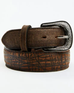 Cody James Men's McBride Wild Whiskey Leather Belt