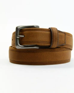 Hawx Men's Brown Heavy Duty Stitch Work Belt