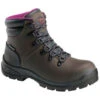 Avenger Women's Builder Mid 6" Lace-Up Waterproof Hiking Work Boot - Steel Toe