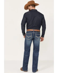 Rock & Roll Denim Men's Medium Wash Straight Reflex Denim Jeans