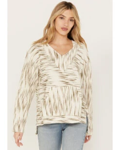 Cleo + Wolf Women's Space-Dye Baja Hoodie