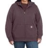 Carhartt Women's Relaxed Fit Midweight Full-Zip Jacket - Plus