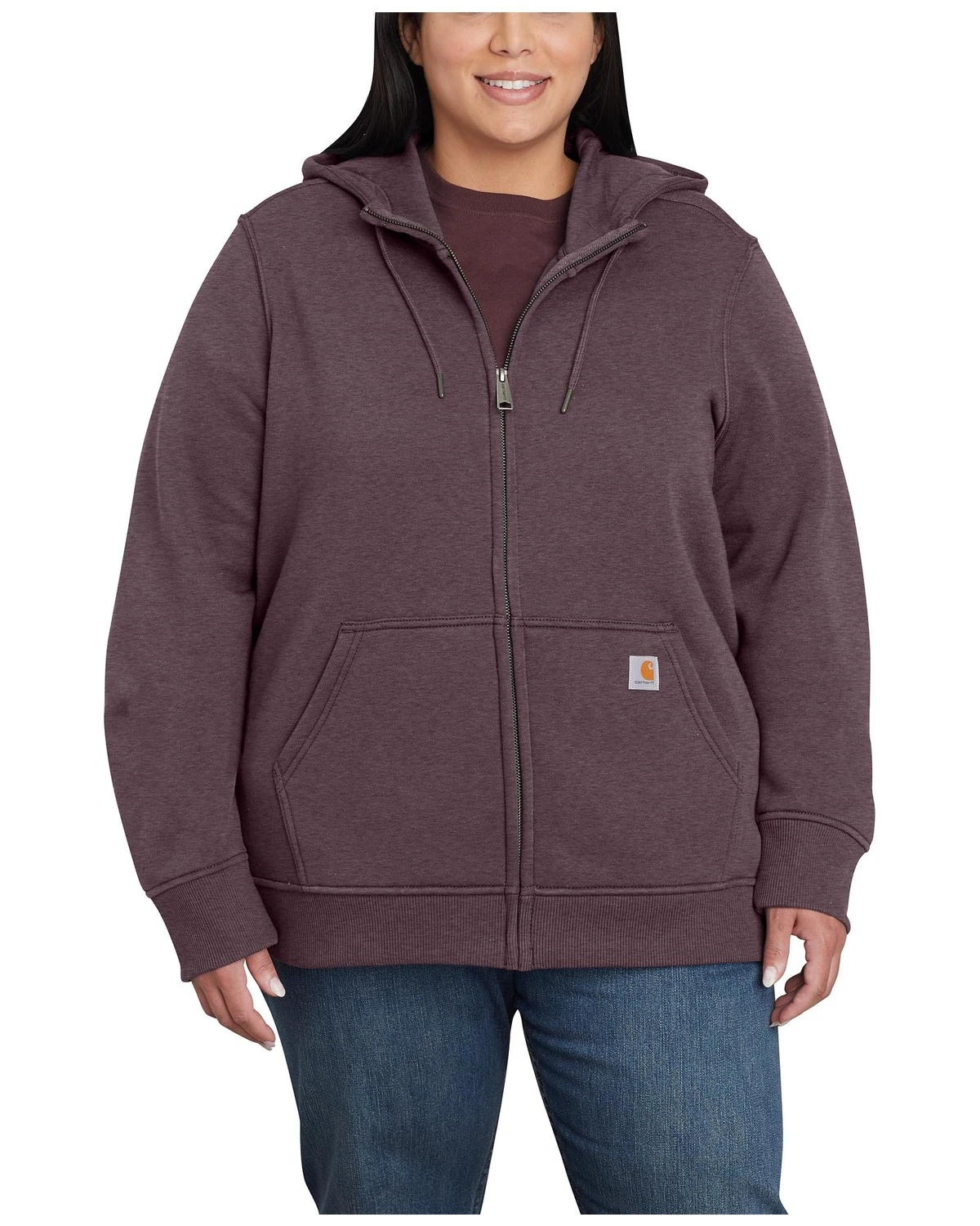 Carhartt Women's Relaxed Fit Midweight Full-Zip Jacket - Plus 1 Carhartt Women's Relaxed Fit Midweight Full-Zip Jacket - Plus