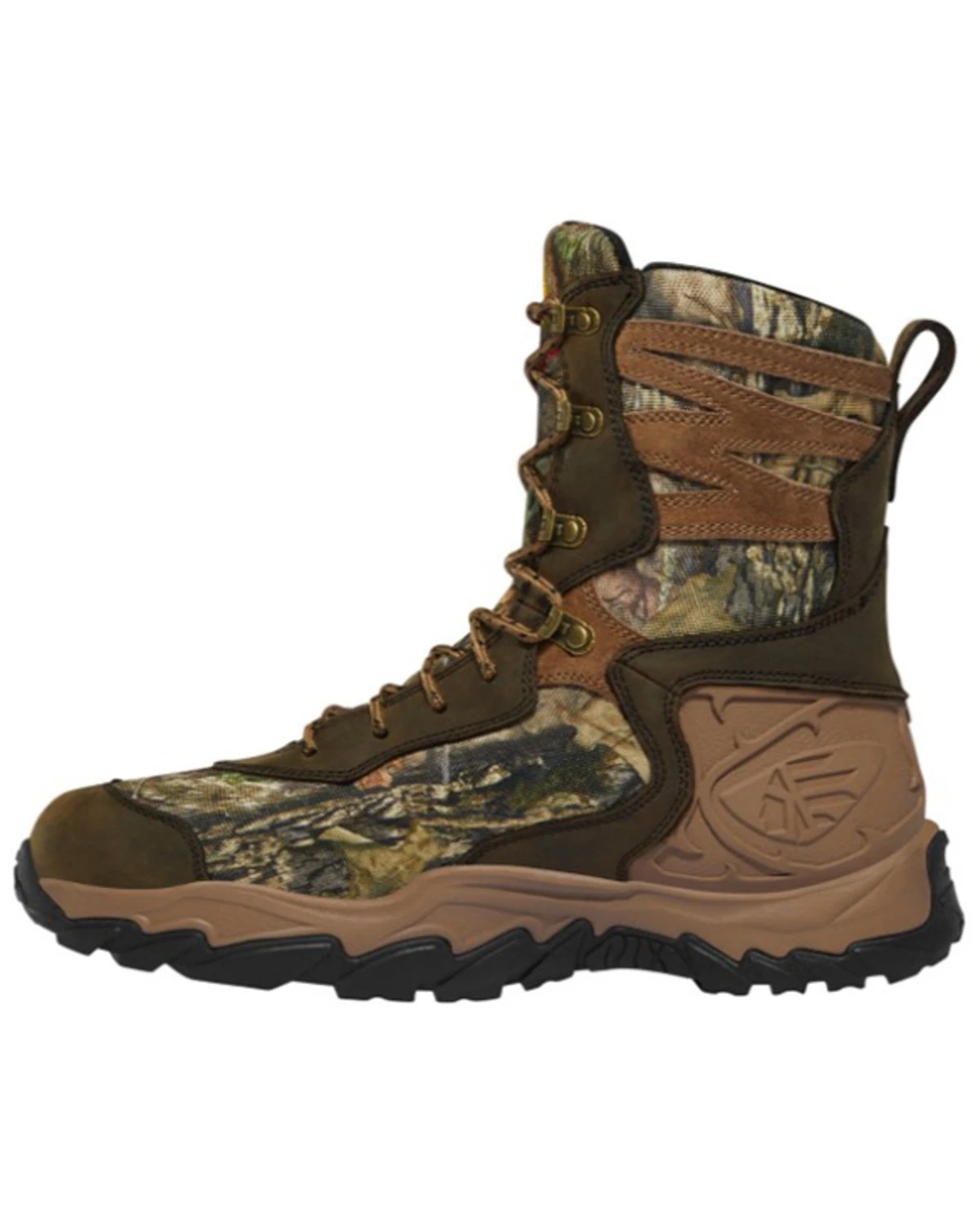 LaCrosse Men's 8" Windrose RealTree Edge 1000G Lace-Up Boots - Round Toe 2 LaCrosse Men's 8" Windrose RealTree Edge 1000G Lace-Up Boots - Round Toe - Image 2