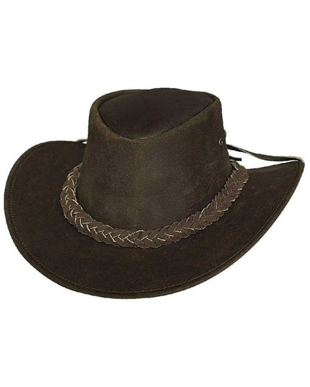 Bullhide Kids' Cedar Grove Leather Outback Hat 1 Bullhide Kids' Cedar Grove Leather Outback Hat