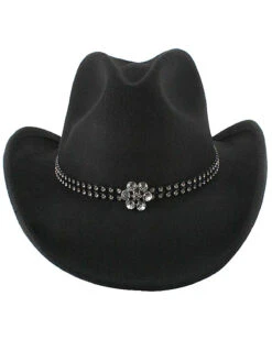 Shyanne Girls' Wool Cowgirl Hat -Western Cowboy Equipment Store 282N14 89 D3